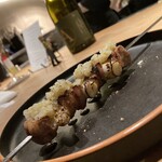 Kushi Hitsuji - ラムバラ肉とホワイトアスパラの直火串焼き