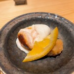 鮨と天草大王 天音 - トラフグ白子焼