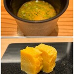 鮨と天草大王 天音 - 味噌汁、玉