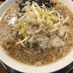 燕三条らーめん 潤 寺尾店 - ネギ中華　中油