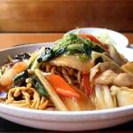 マルヤス酒場 - 五目硬付け麺