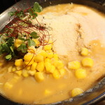 麺酒房 龍安 - ＜参考＞濃厚担々麺（粉チーズ入り）