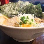 麺酒房 龍安 - のり醤油（大盛）