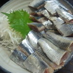 角一 - さんまの刺身といわしの刺身（一盛で）