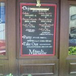 ビストロ マルサンヌ - メニュー看板