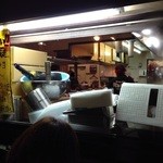 町田商店 - 201401　町田商店　外待ち中、店内を覗いてみました(゜o゜)