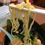 町田商店 - 201401　町田商店　★ラーメン（麺かため）（650円）のり増し（60円）★麺は短いです（全リフト）