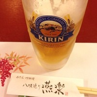 八坂通り 燕楽 - 生ビール