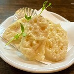 なべいち - 新レンコン天ぷら