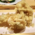玄水 - 芝海老のかき揚げ
