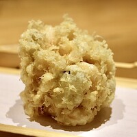 玄水 - 芝海老のかき揚げ