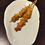 白木屋 - やきとり　鶏皮串　塩　2本　361円