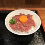 麺創 なな家 - 【限定】鹿肉 特製醤油漬け丼