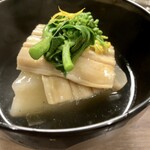 Mai homu - 煮穴子と聖護院カブの椀