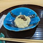 Kanazawa Setsuri - 蕪と河豚の鱈の白子ソーストリュフ添え