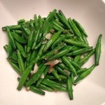 銀座アスター - キンシン菜のニンニク炒め