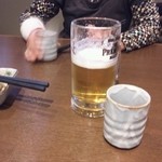 Wakamatsu - 正月は、ビールとわかさぎの唐揚げ♪