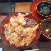 天ぷら ひさご - 冬の味覚天丼　1380円