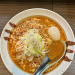 麺屋 煮干と鶏 ひんな - 弘明寺タンタンメン　味玉トッピング