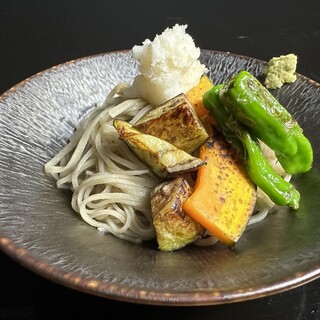 〆の手打ち蕎麦