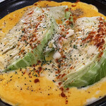 柊山ガーデン - キャベツの鉄板ステーキ