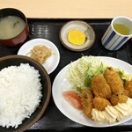 Shokudou Torakichi - かきフライ定食(冬季限定)