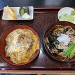 おそば処 真砂 - カツ丼　ミニセット　¥700
