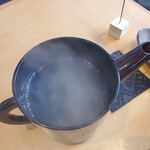 そば一仁 - そば湯