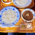 茶豆 - キーマカレー。¥1200。