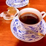 茶豆 - セットのコーヒー。