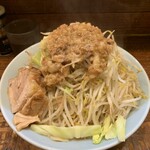 Tachikawa Mashimashi - ミニラーメン　野菜、脂増し