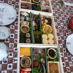 割烹　梅津 - テーブルに並べると圧巻！