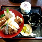 Kaisen Ryouri Okariba - 地魚丼（内容は日々変更あり）