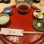 Fukamachi - 天ぷらを味わうための道具立て♪