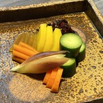 さけやしろ - 漬物盛合せ