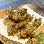 さけやしろ - ほたるいかの天麩羅