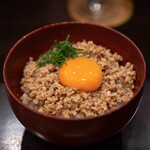 酒亭 田中 - そぼろ丼