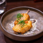 酒亭 田中 - 手羽中揚げ