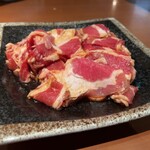Yakiniku Kankoku Ryouri Shouei - 牛切り落とし定食（肉・ライス・スープおかわり自由）