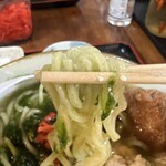 屋宜家 - アーサ麺リフト