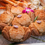 Kaisembuffedaininguginzahappou - 運がいい日は、毛蟹も食べ放題でお楽しみ頂けます！毛蟹は毎日仕入れていない為、その日のお愉しみ♪