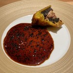 銀座 大石 - トリュフとフォアグラのパイ包み焼き