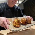 銀座 大石 - トリュフとフォアグラのパイ包み焼き