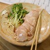 もつ焼き カミヤ - ささみ刺し