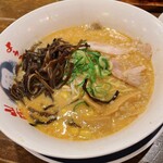 太陽軒 米子角盤店 - 味噌ラーメン(600円) ＋きくらげ(60円)
