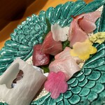 日本料理 丸しま - 刺し盛り