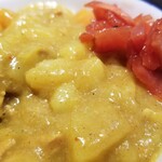 ラーメン巌哲 - 黄色いミニカレー丼