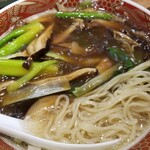 ラーメン巌哲 - 椎茸そば