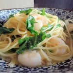 Little cucina Yume - 小海老とルッコラのパスタ