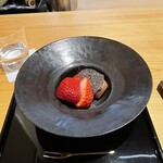 にくの匠 三芳 - バレンタインが近いのでチョコレートアイスにしたそうです